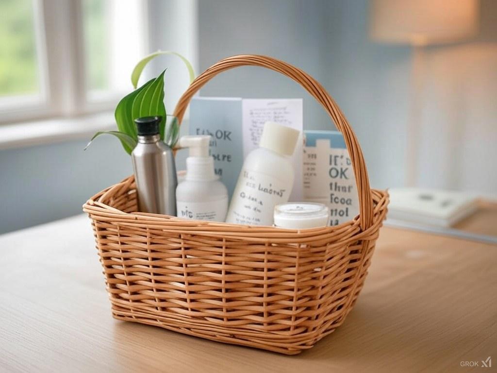 Self-Care and Healing BasketSolace & More 