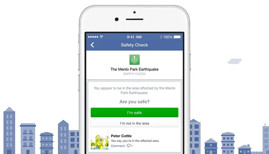 Marked Safe or Missing: How Facebook Safety Check Works During Disasters image by Solace & More 